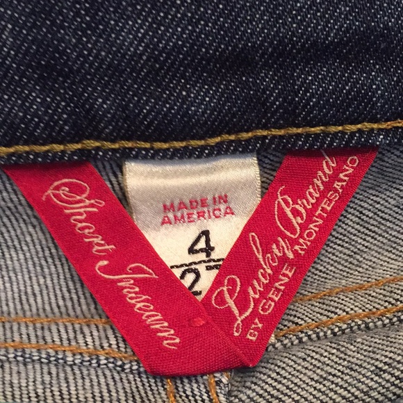 Lucky Brand Bootcut Jeans SZ 4 Short - Picture 2 of 6